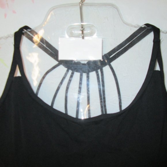 Leotard New Women's MA or XL Dance Ballet Jazz Costume Black DanzNMotion - Picture 4 of 8